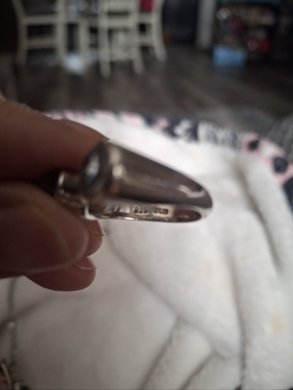 STERLING Silver Crystal RING - Picture 3 of 4